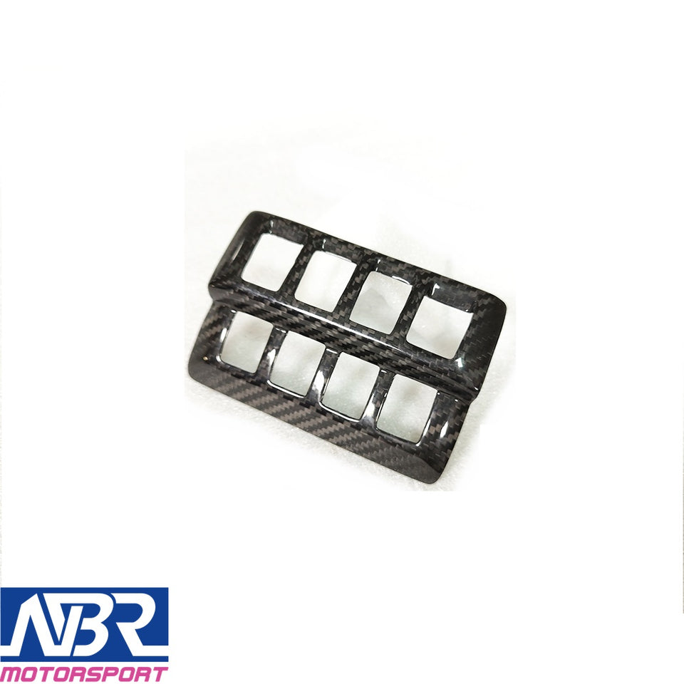 Subaru 2022+ WRX Dry Carbon Fiber Dash Trim Covers LHD & Left Switch Trim Button & Dash Trim Panel Cover LHD Only - NBR Motorsport