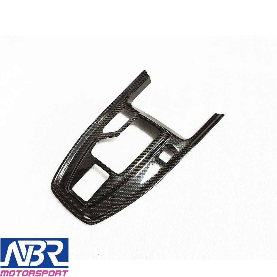 Subaru 2022+ WRX Dry Carbon Fiber CVT Shifter Trim Cover LHD Only - NBR Motorsport