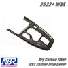 Subaru 2022+ WRX Dry Carbon Fiber CVT Shifter Trim Cover LHD Only - NBR Motorsport