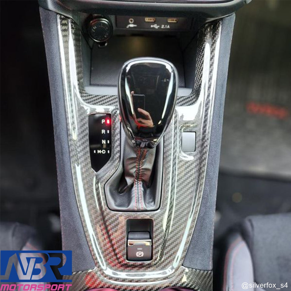 2022 WRX Dry Carbon Fiber CVT Shifter Trim Cover