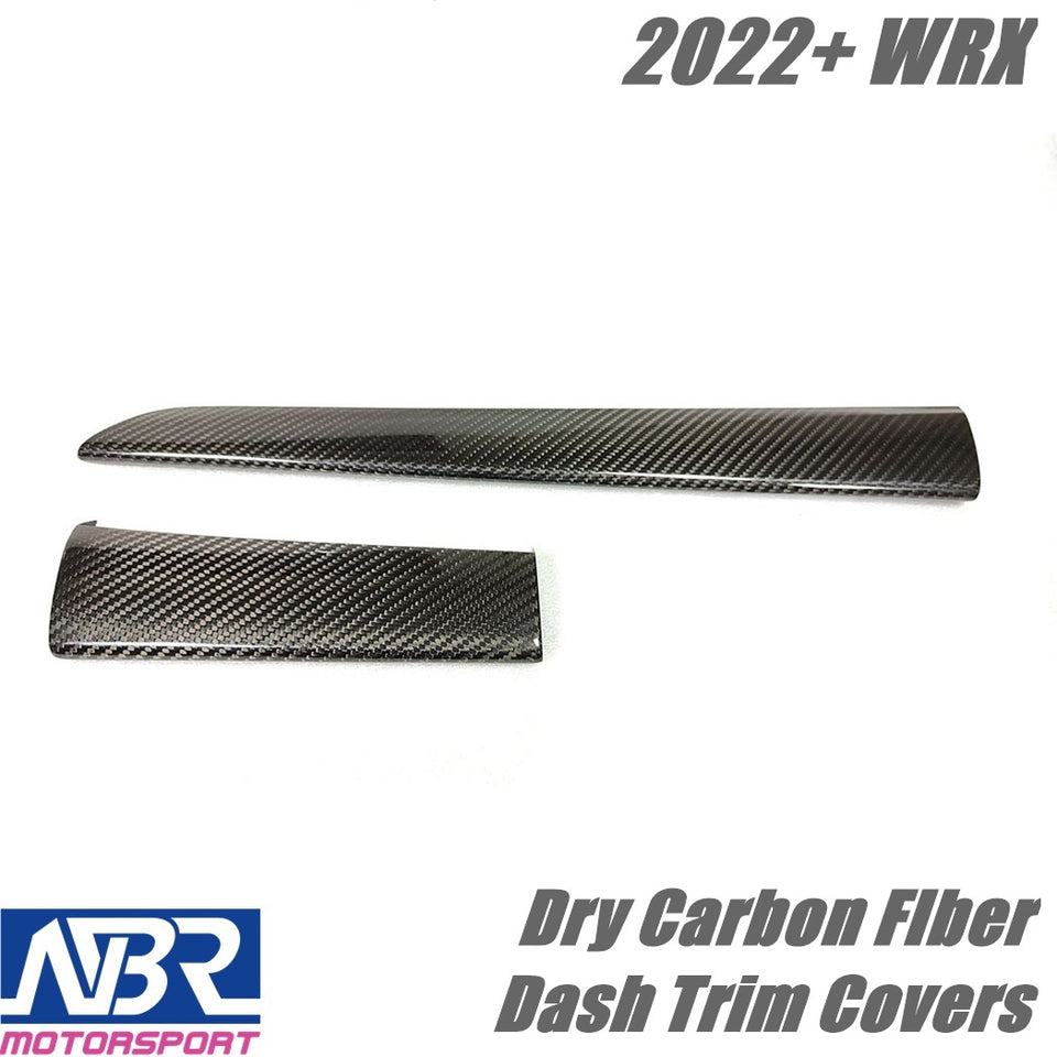 Subaru 2022+ WRX Dry Carbon Fiber Dash Trim Covers LHD Only - NBR Motorsport