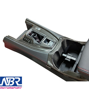 Subaru 2022+ WRX Dry Carbon Fiber CVT Cup Holder Cover - NBR Motorsport