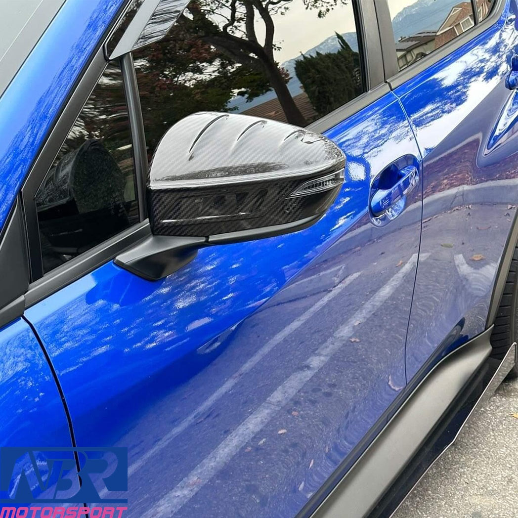 For 2004-2007 Subaru Impreza WRX STI Dry Carbon Fiber Side Rearview Mirror Cover For 2004-2007 Subaru Impreza WRX STI Dry Carbon Fiber Side Rearview Mirror Cover