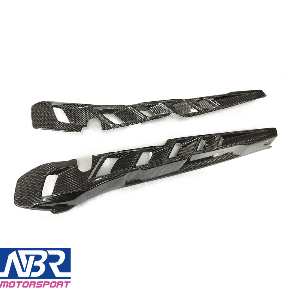 Subaru 2022+ WRX Dry Carbon Engine Fender Shrouds Vented - NBR Motorsport