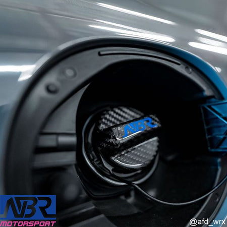 Subaru 2022+ WRX Dry Carbon Fiber Fuel Cap Cover Add-On - NBR Motorsport