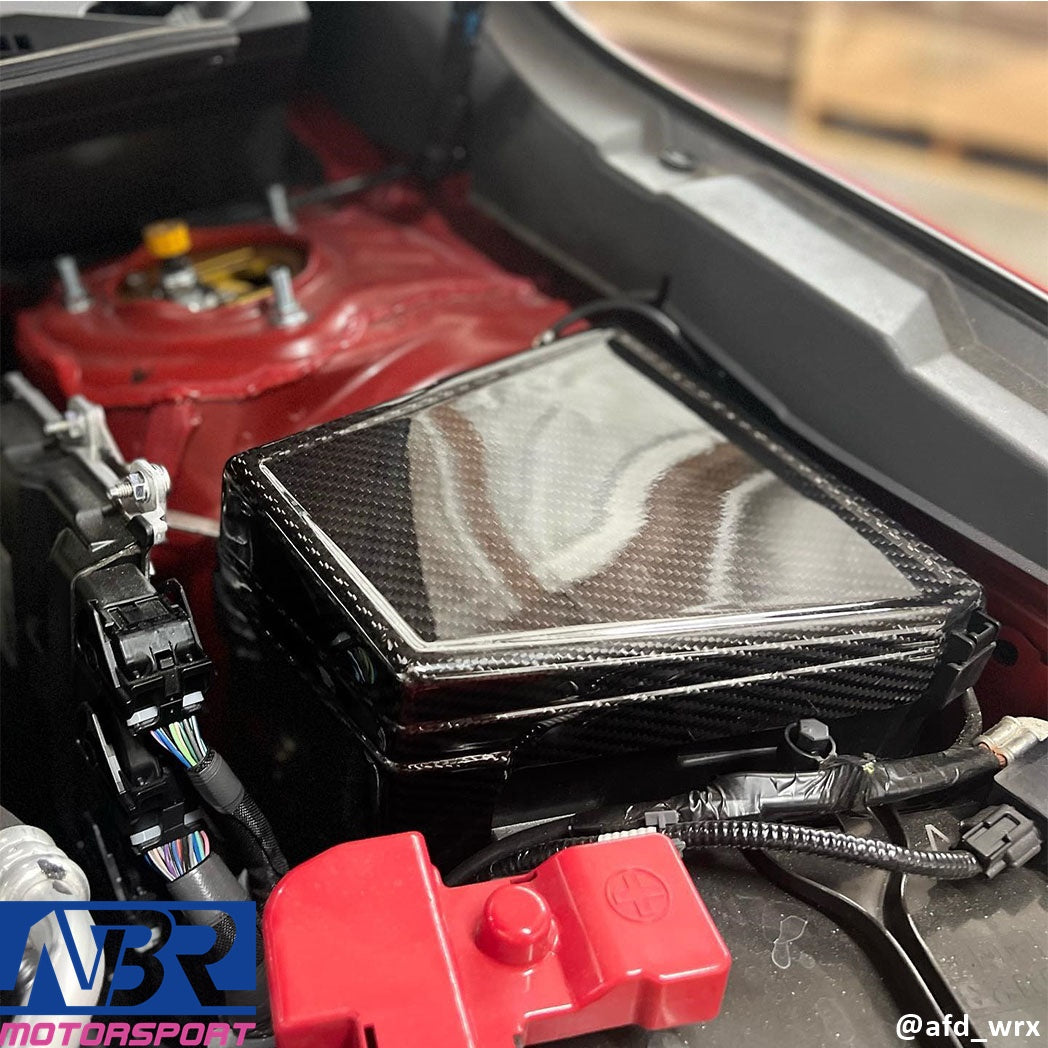 Subaru 2022+ WRX VB Dry Carbon Fiber Fuse Box Cover & Relay Box Cover - NBR Motorsport