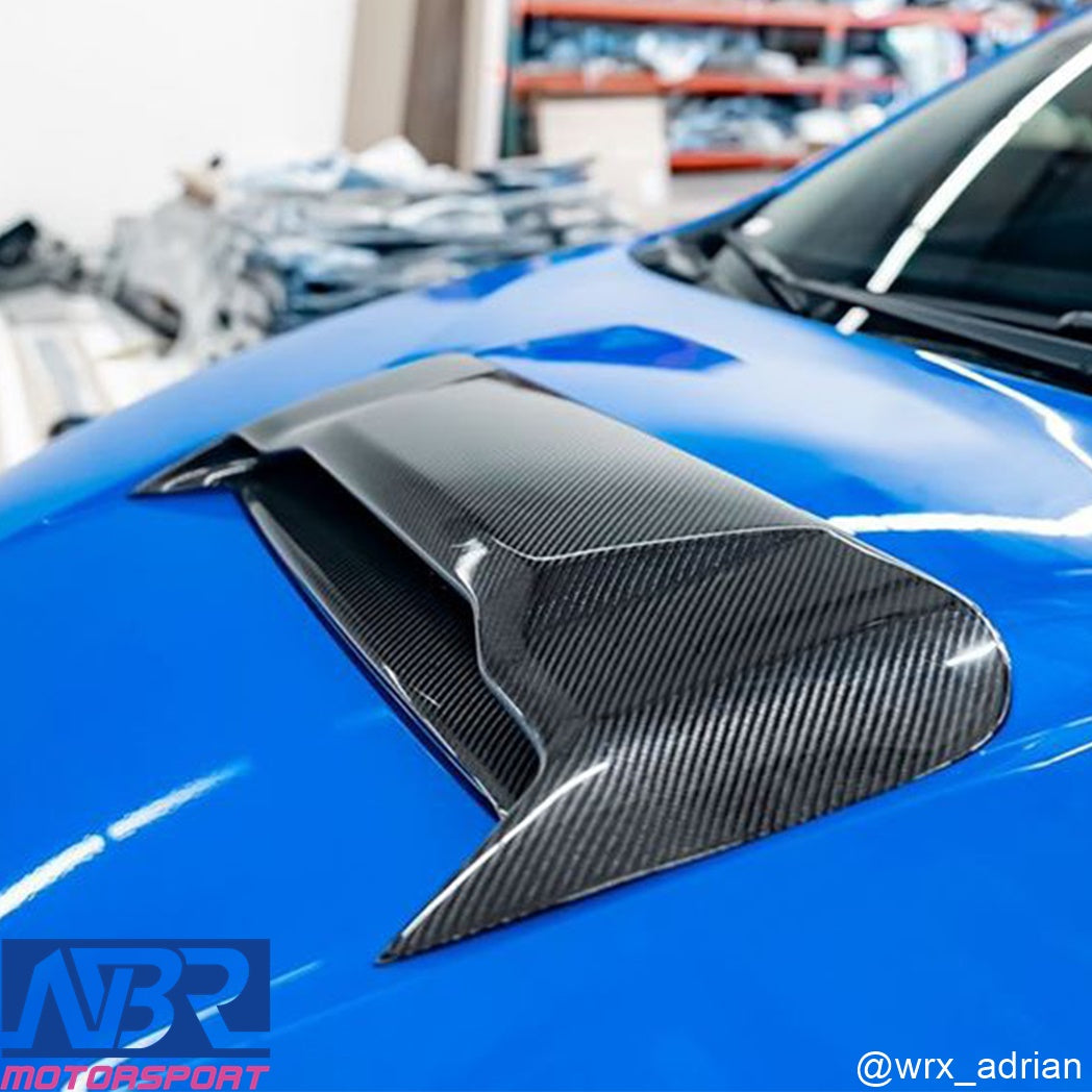Subaru 2022+ WRX Carbon Fiber Hood Scoop Cover Add on - NBR Motorsport