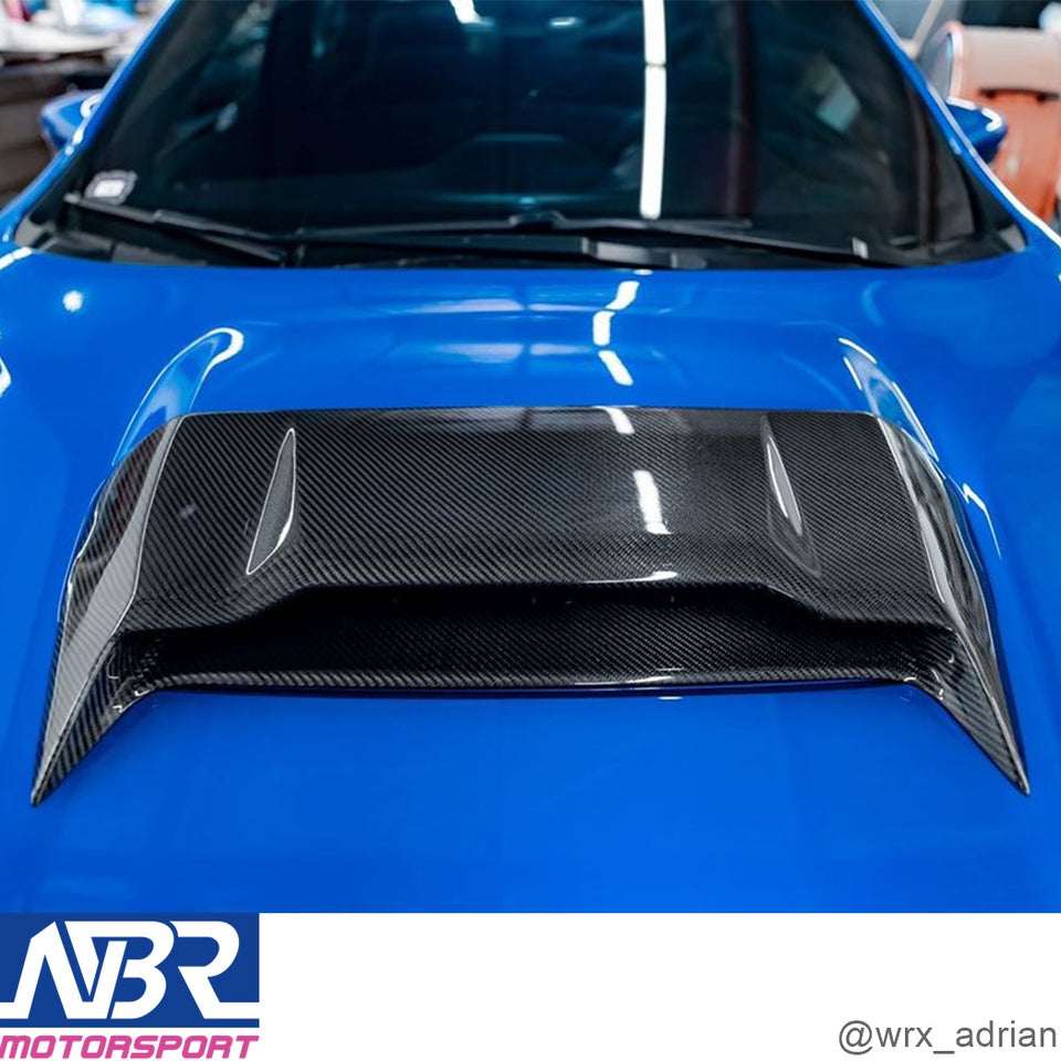 Subaru 2022+ WRX Carbon Fiber Hood Scoop Cover Add on - NBR Motorsport