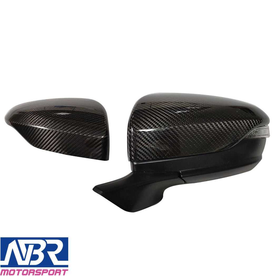 Subaru 2022+ WRX Dry Carbon Fiber Mirror Cover V1 Style - NBR Motorsport