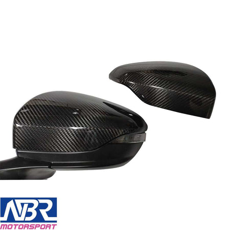 Subaru 2022+ WRX Dry Carbon Fiber Mirror Cover V1 Style - NBR Motorsport