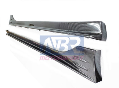 Toyota 2012-2020 FR-S 86 Carbon Fiber Side Skirt Add-on - NBR Motorsport