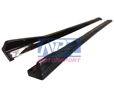 2008-2014 Subaru Impreza WRX STI C Style Carbon Fiber Side Skirt - NBR Motorsport