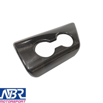 A90 Supra Dry Carbon Fiber Armrest / Cup Holder Cover - NBR Motorsport
