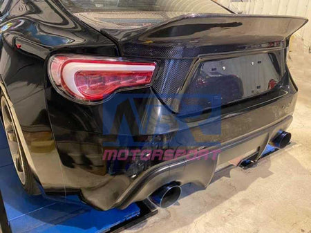 2012-2020 BRZ, FR-S 86 Rally Style Carbon Fiber Rear Trunk Spoiler - NBR Motorsport