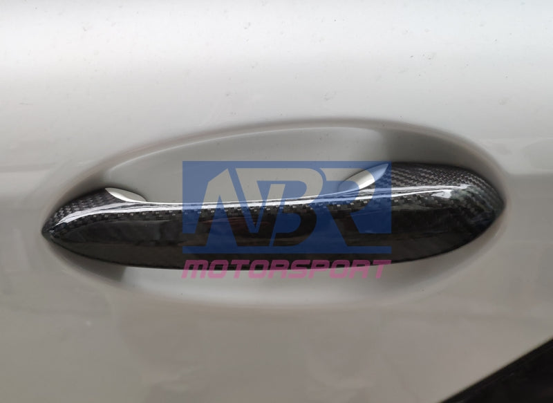 A90 Supra Dry Carbon Fiber Door Handle Covers - NBR Motorsport