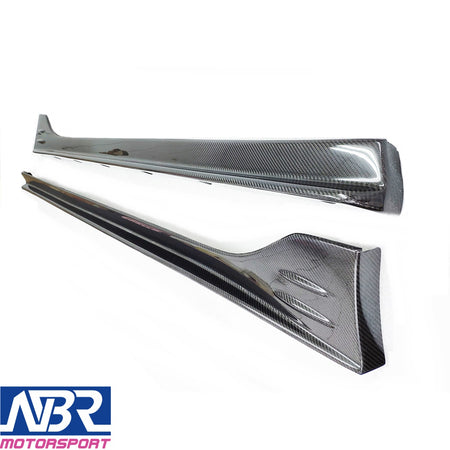 2013+ BRZ STI Style Carbon Fiber Side Skirt - NBR Motorsport