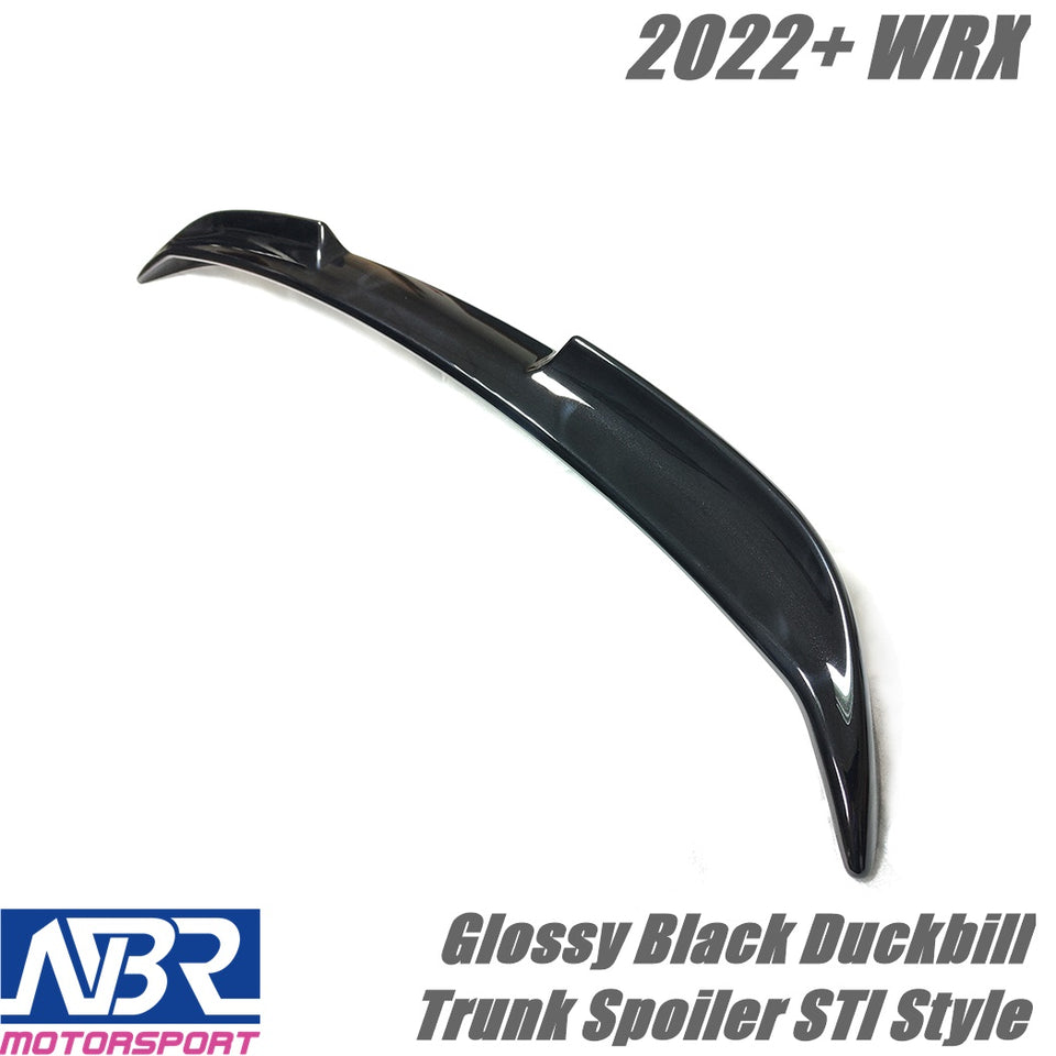 2022+ WRX Carbon Fiber STI Style Duckbill Trunk Spoiler V1