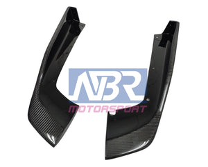 2010-2014 Subaru Legacy Touring Wagon D Style Carbon Fiber Rear Bumper Splitter - NBR Motorsport