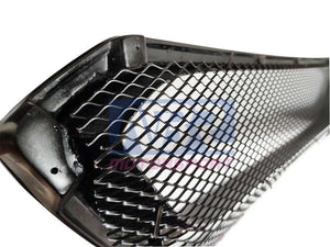 2018-2021 WRX & STI Glossy Black Front Grille V2 Style (with ridge) - NBR Motorsport