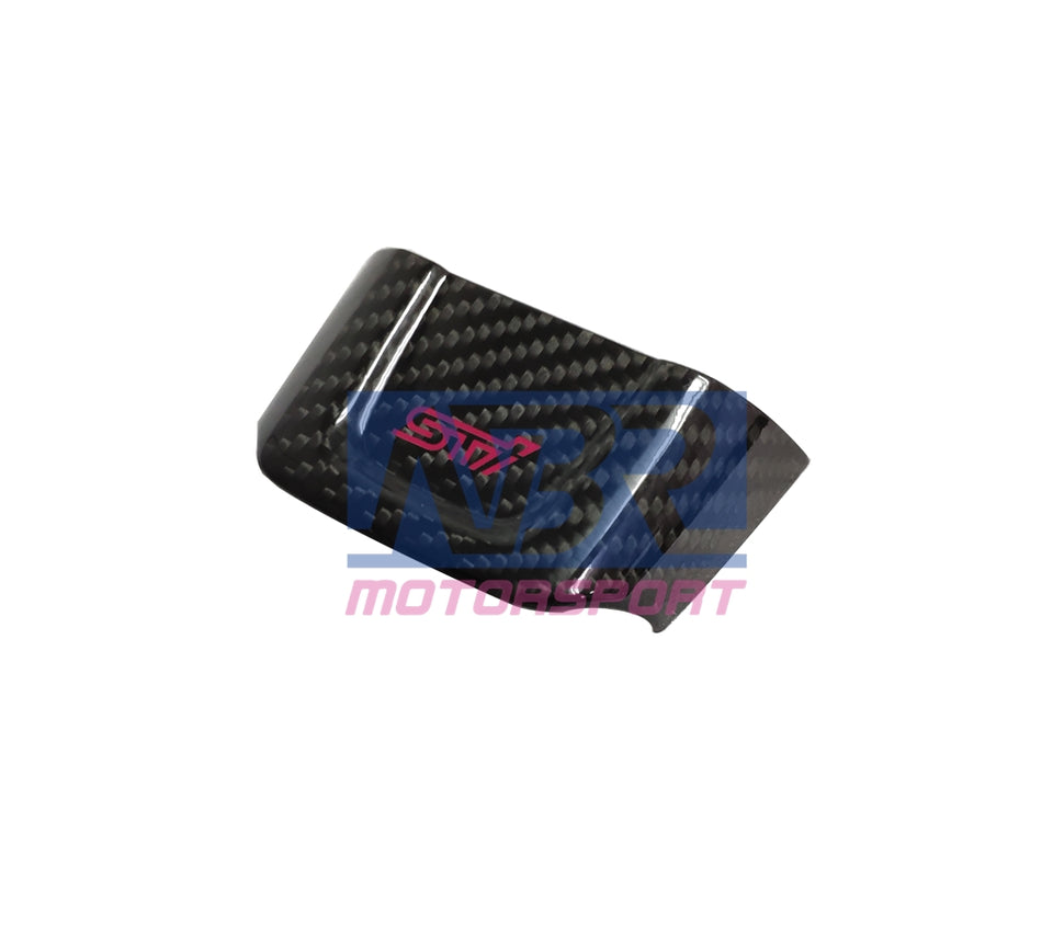 2015-2021 WRX STI Dry Carbon Steering Wheel Cover Add-on - NBR Motorsport