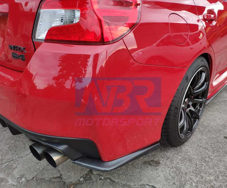 2015-2021 WRX / STI H Style Carbon Fiber Rear Spats - NBR Motorsport