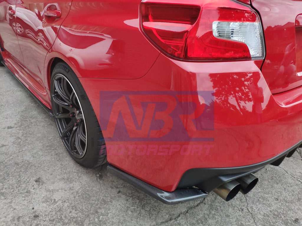 2015-2021 WRX / STI H Style Carbon Fiber Rear Spats - NBR Motorsport
