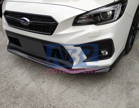 2018-2021 WRX STI Carbon Fiber V Style Front Lip - NBR Motorsport