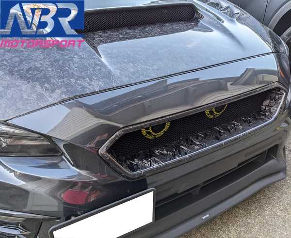 2018-2021 WRX STI Carbon Fiber Front Grille V1 Style - NBR Motorsport