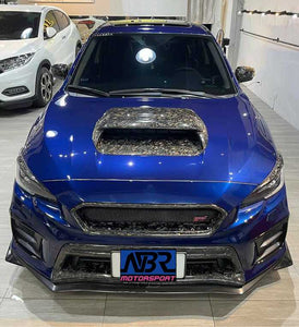 2018-2021 WRX STI Forged Carbon Fiber Front Bumper Cover - NBR Motorsport