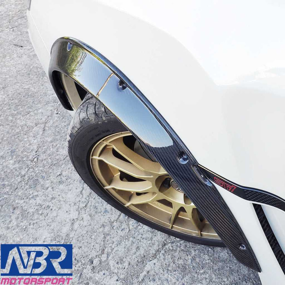 2015-2021 WRX & STI Carbon Fiber Fender Flares CS Style - NBR Motorsport