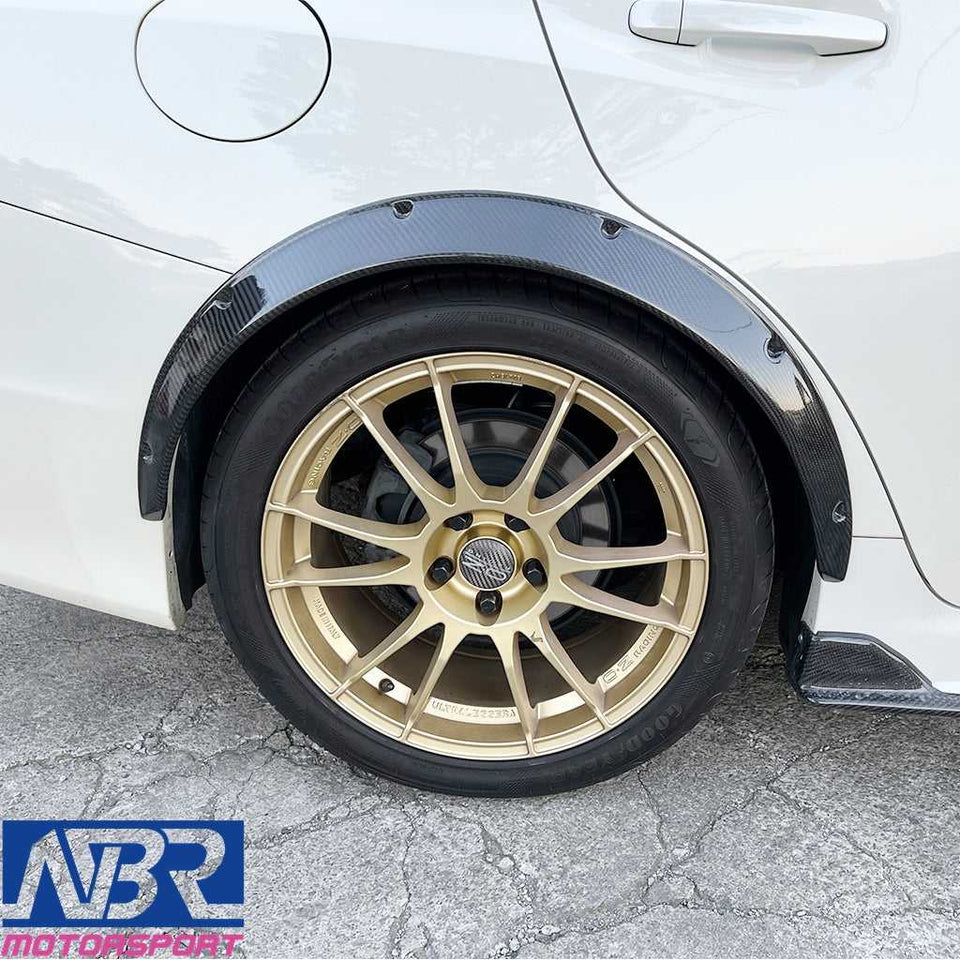 2015-2021 WRX & STI Carbon Fiber Fender Flares CS Style - NBR Motorsport