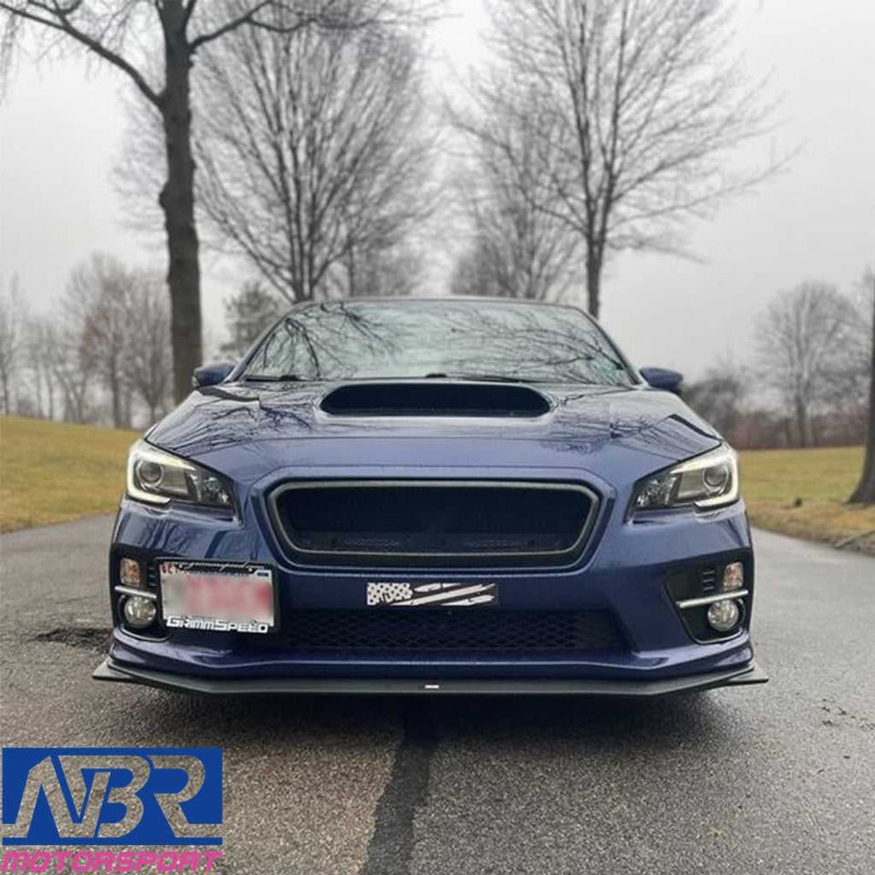 2015-2017 WRX STI Carbon Fiber Front Grille V1 Style - NBR Motorsport