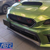 2018-2021 WRX & STI Glossy Black Front Grille V2 Style (with ridge) - NBR Motorsport
