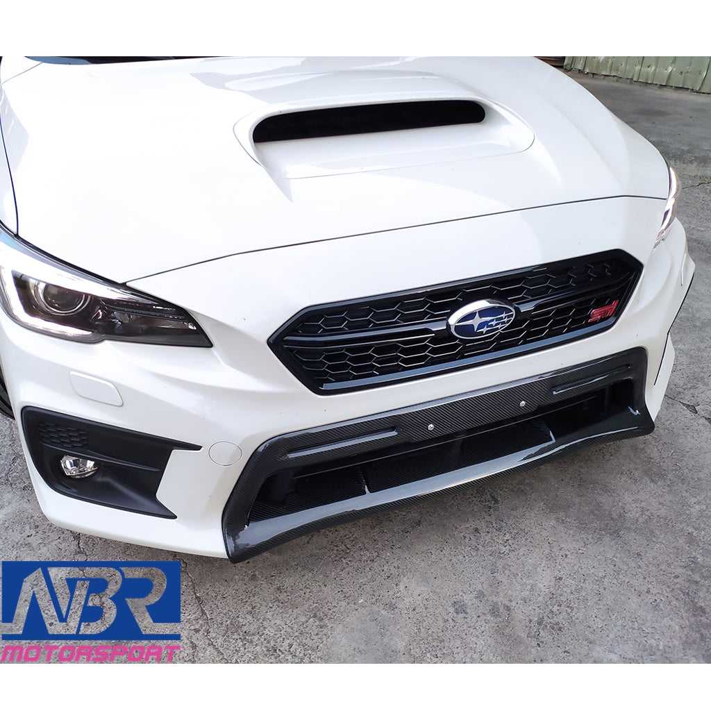2018 2021 WRX STI Carbon Fiber Front Bumper Cover NBR Motorsport