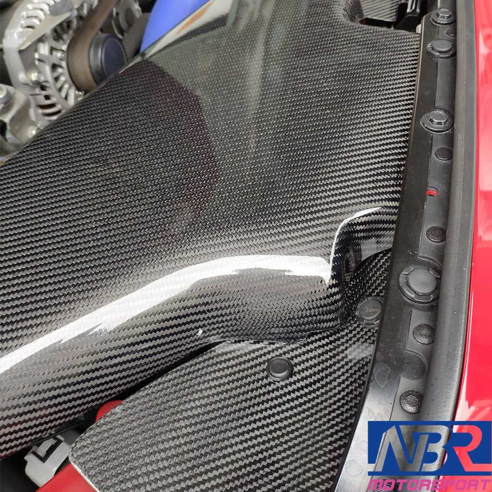 2015-2021 WRX STI Carbon Fiber Intake Cover Kit (3 PCS) - NBR Motorsport