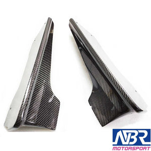 WRX STI 2015-2021 Carbon Fiber Side Skirt Cap V Style - NBR Motorsport