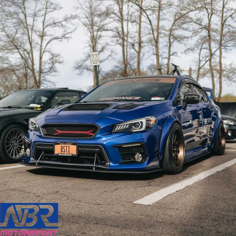 9 Colors - Subaru 2015-2021 WRX STI Front Brace Bar V1 Style - NBR Motorsport