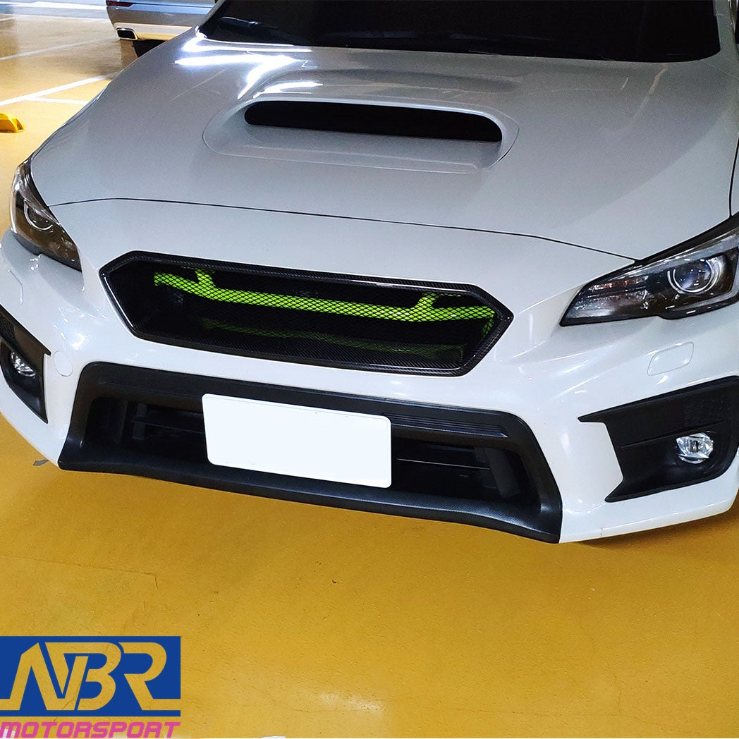 20152021 WRX STI Front Brace Bar V2 Style Fit with FMIC NBR Motorsport